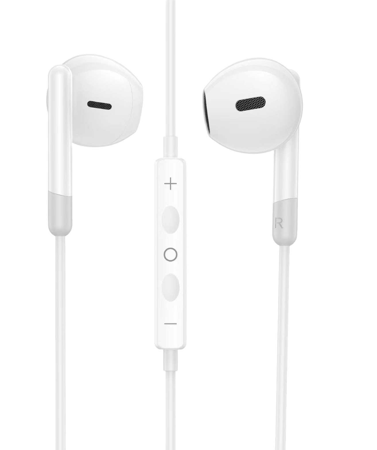 Wired Earphones with Noise-Isolating Mic 022207