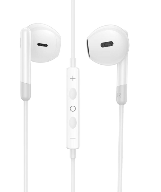 Wired Earphones with Noise-Isolating Mic 022207