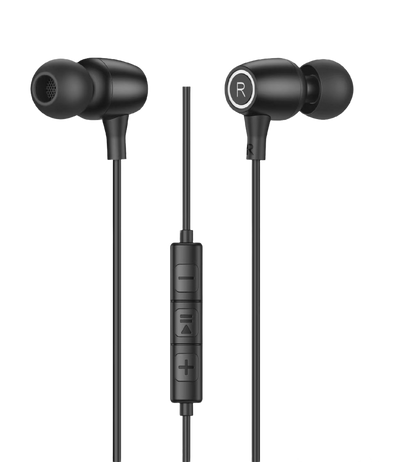Wired In-Ear Earbuds with Noise Isolation & Mic 022204