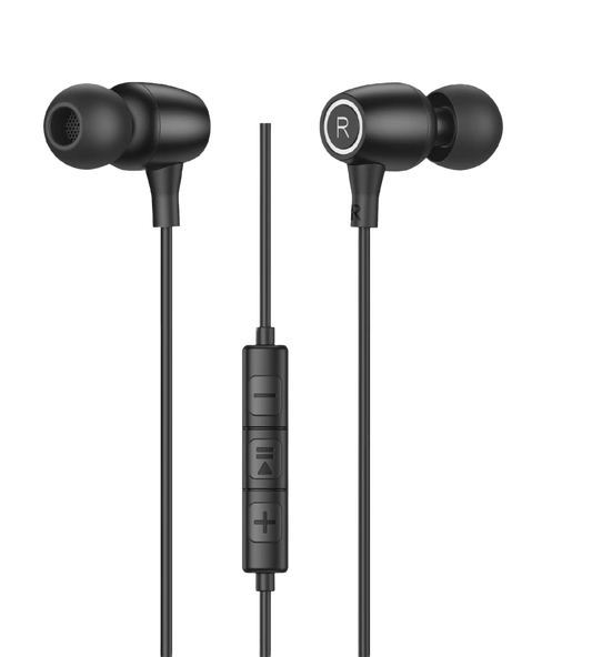 Wired In-Ear Earbuds with Noise Isolation & Mic 022204