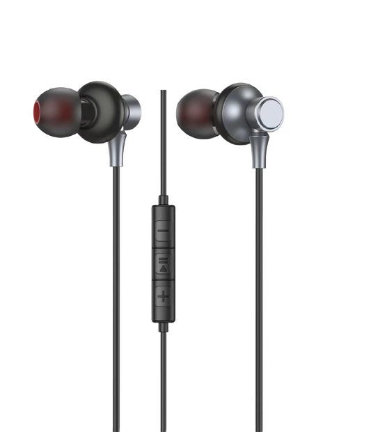 Wired In-Ear Earbuds with Noise Isolation & Mic 022203