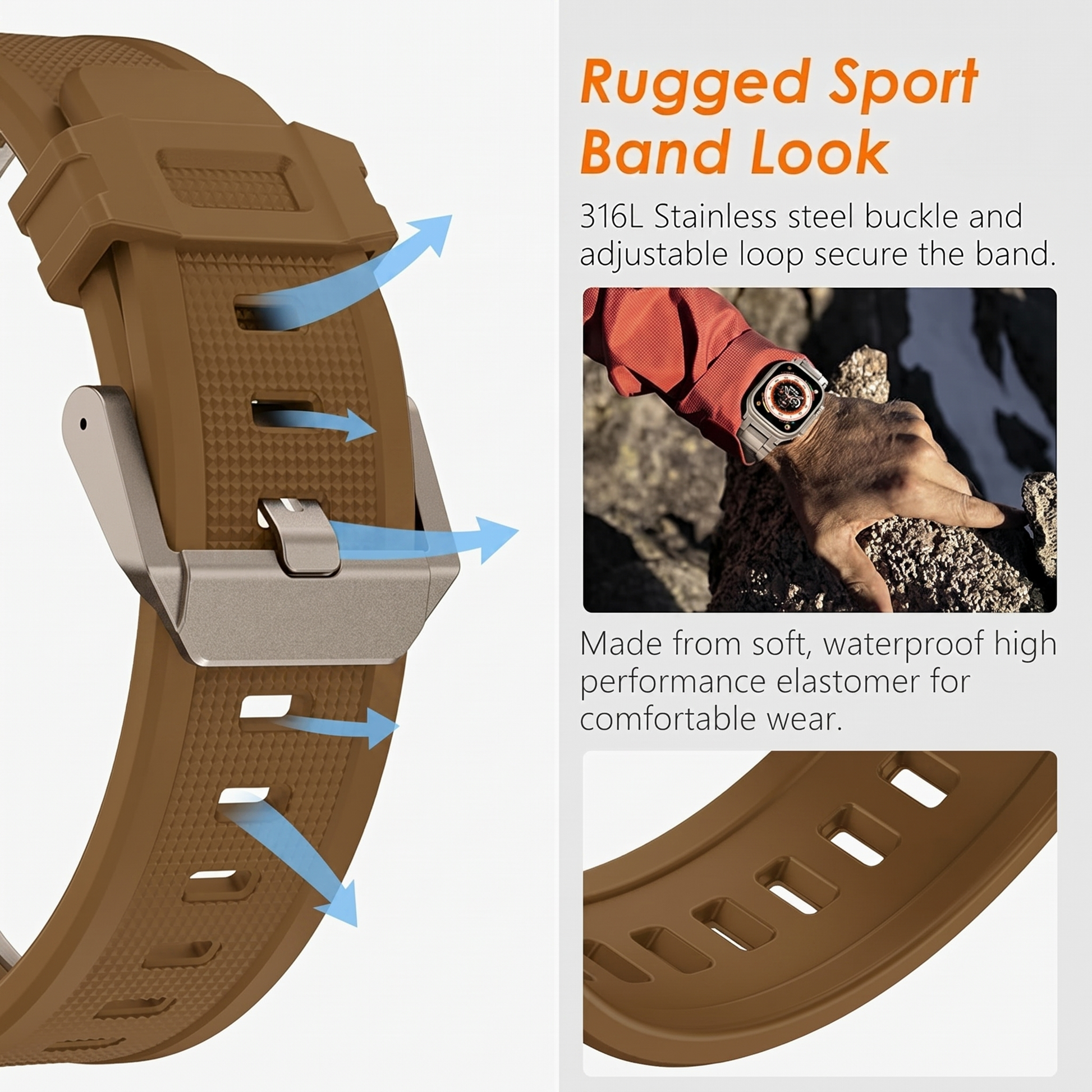 Grip Loop Apple Watch Band MD-48