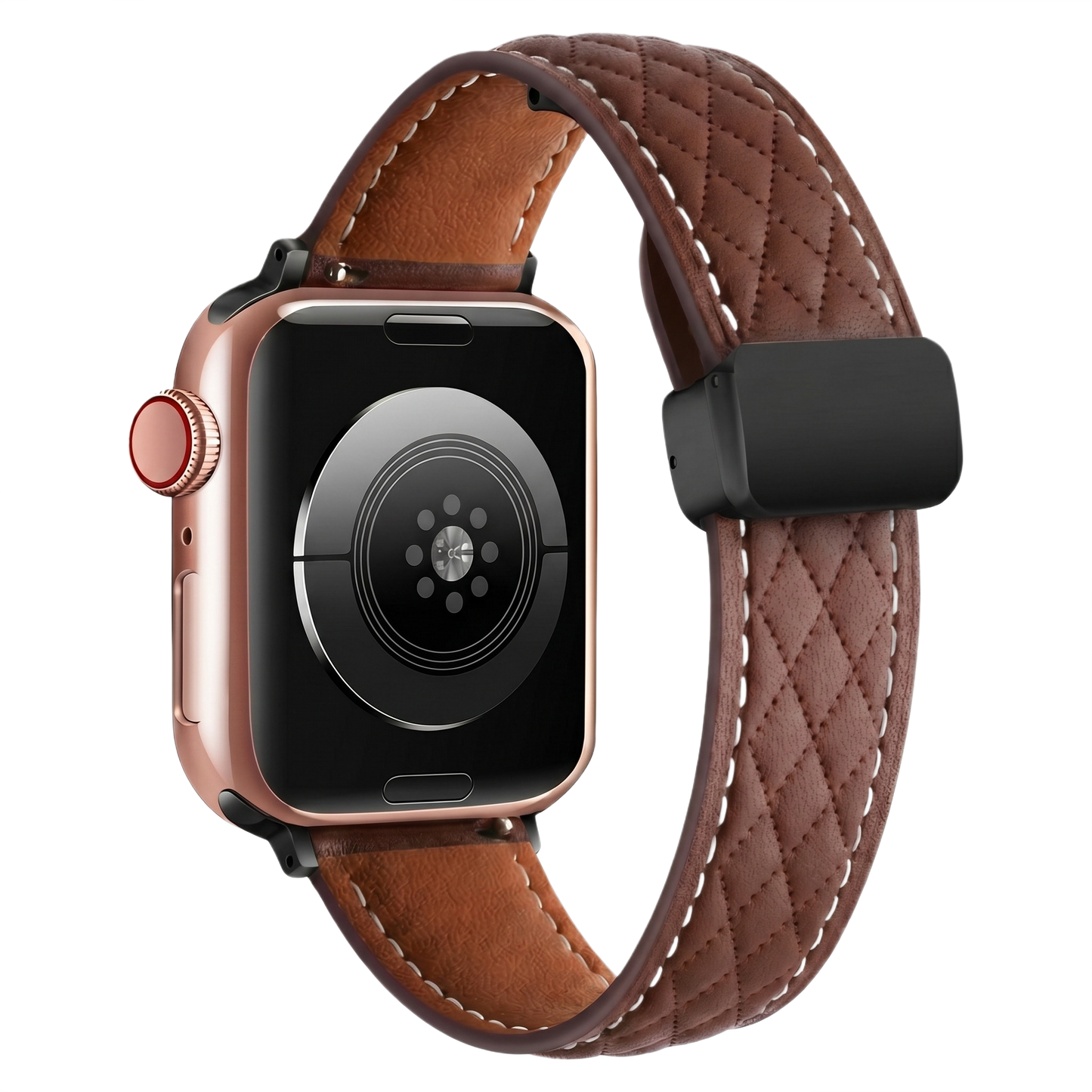 Textured Leather Watch Band MD-09