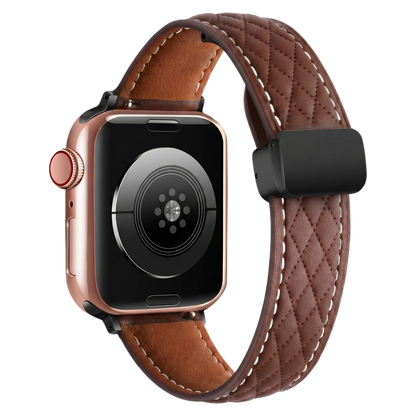 Textured Leather Watch Band MD-09