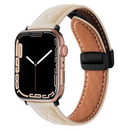 Textured Leather Watch Band MD-09