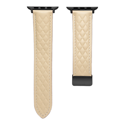 Textured Leather Watch Band MD-09