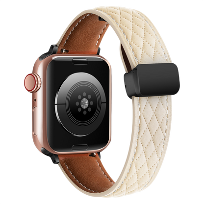 Textured Leather Watch Band MD-09