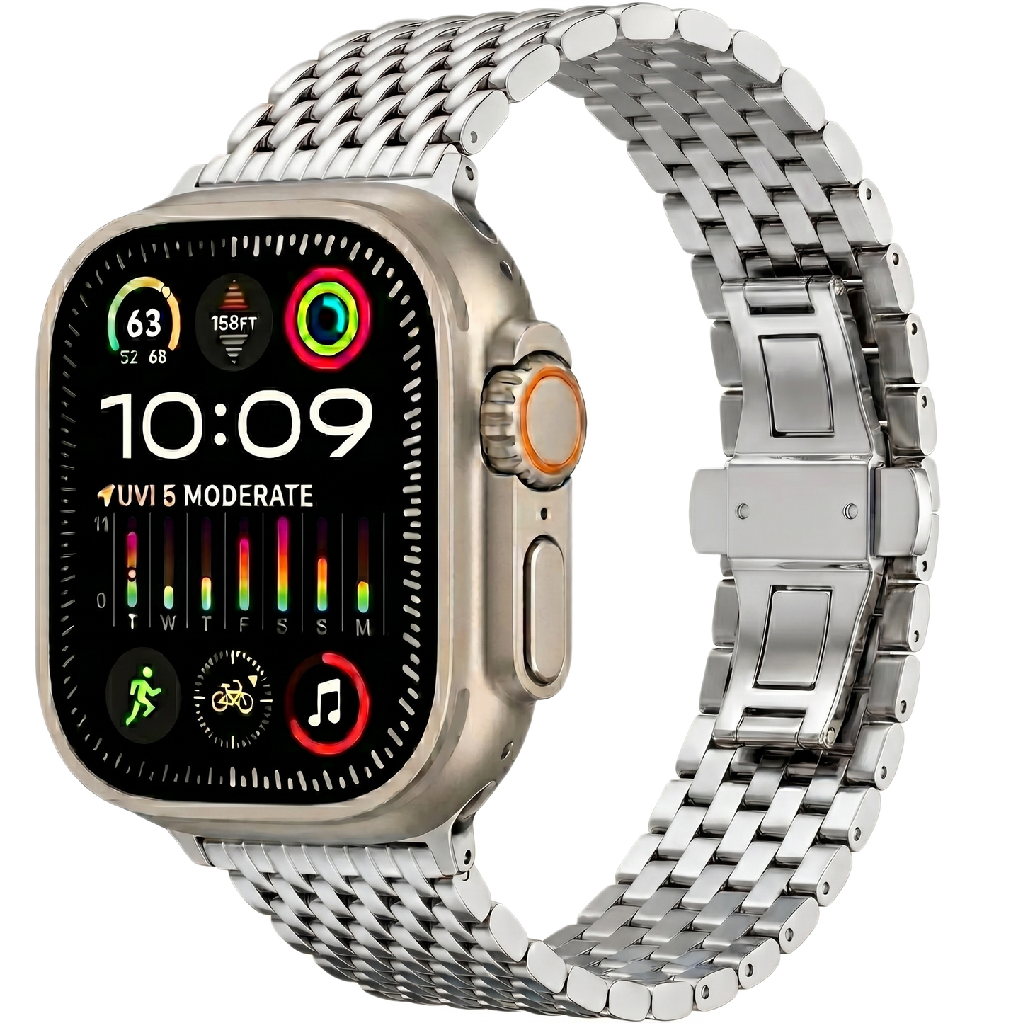 Stainless Steel Watch Band MD-19