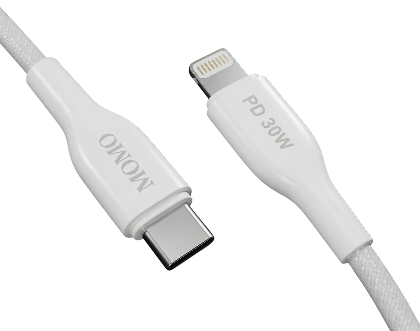 30W USB-C to Lightning Braided Cable 2m 011017