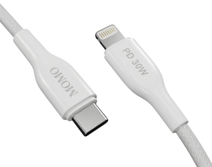 30W USB-C to Lightning Braided Cable 2m 011017