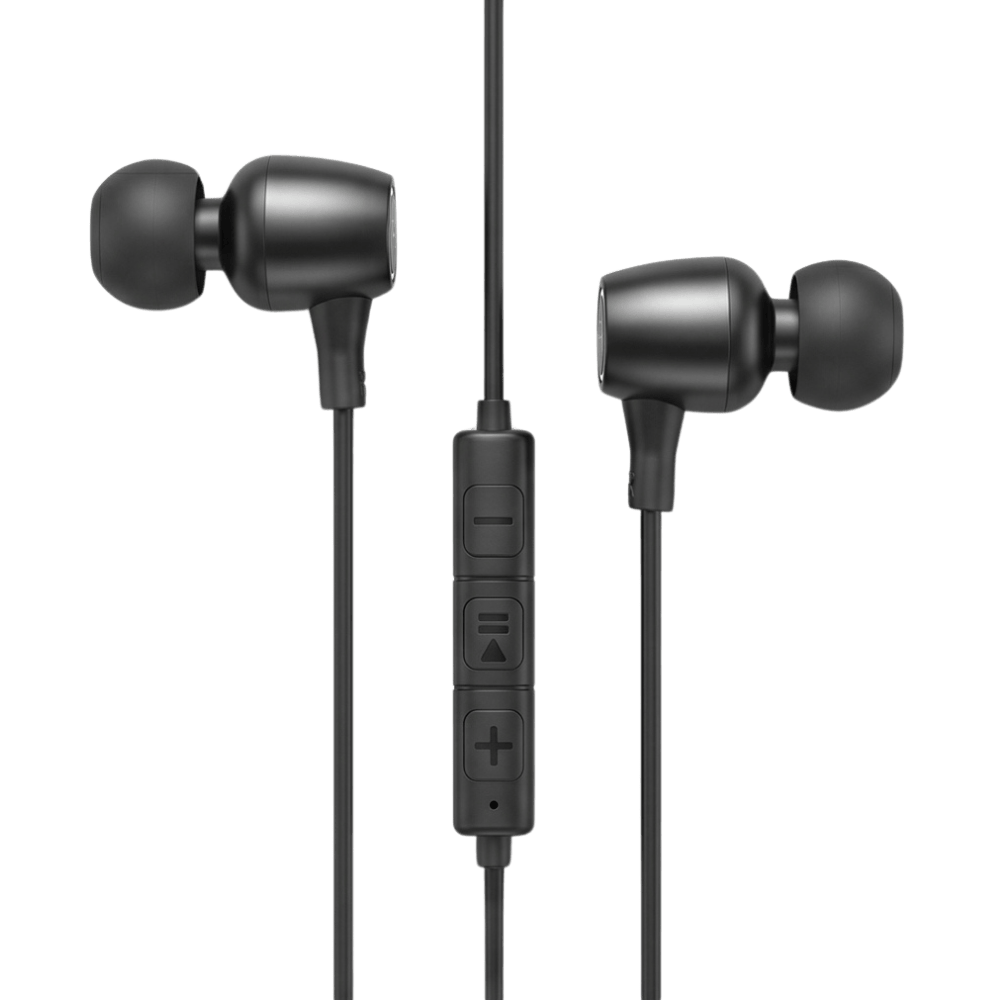 Wired In-Ear Earbuds with Noise Isolation & Mic 022204