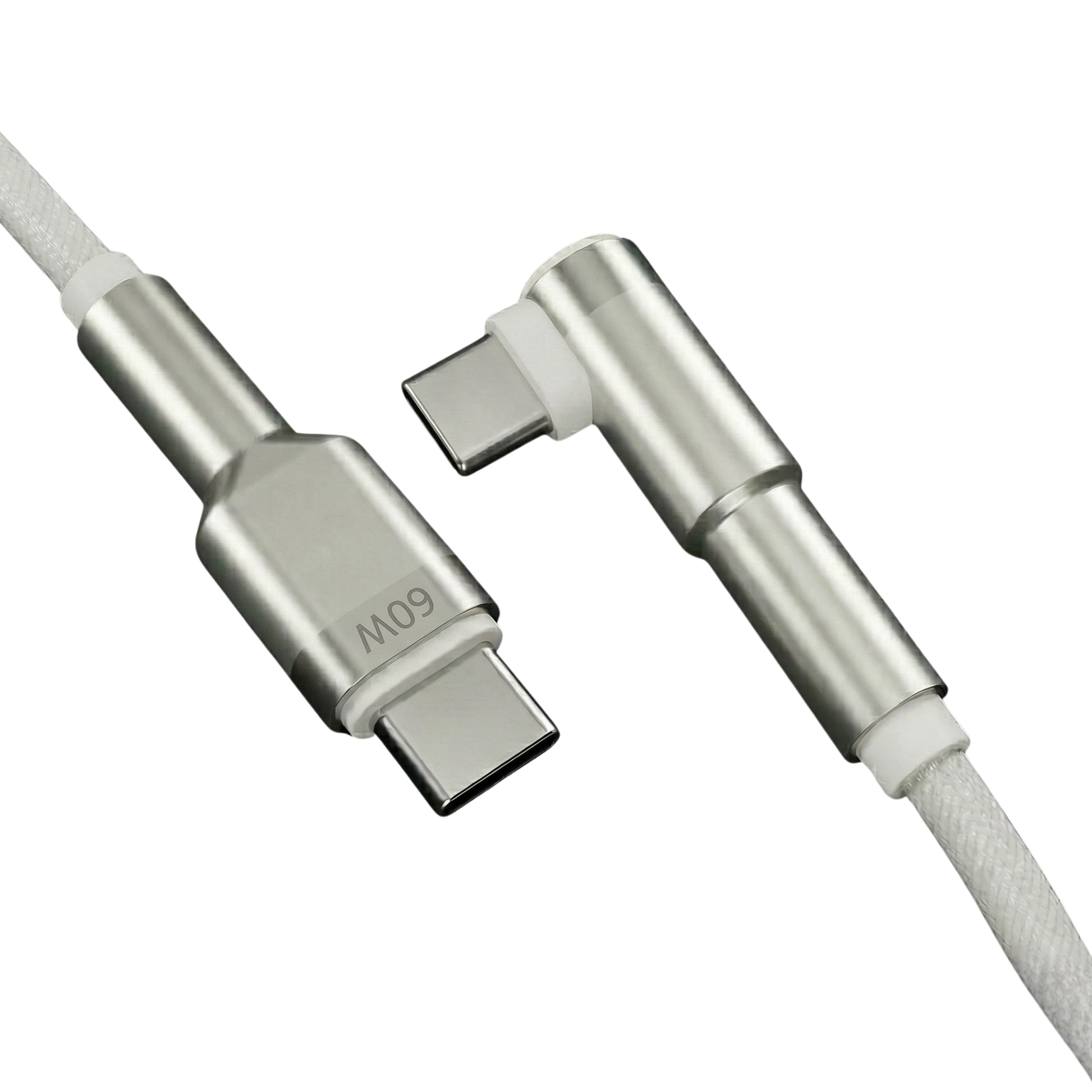 60W USB-C to USB-C Braided Cable 1.2m 011027