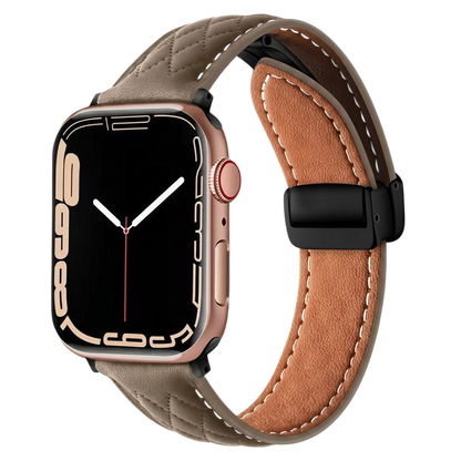 Textured Leather Watch Band MD-09