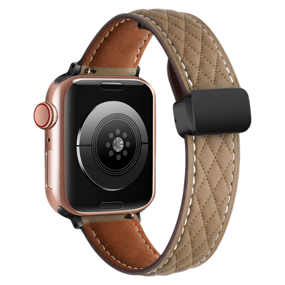 Textured Leather Watch Band MD-09