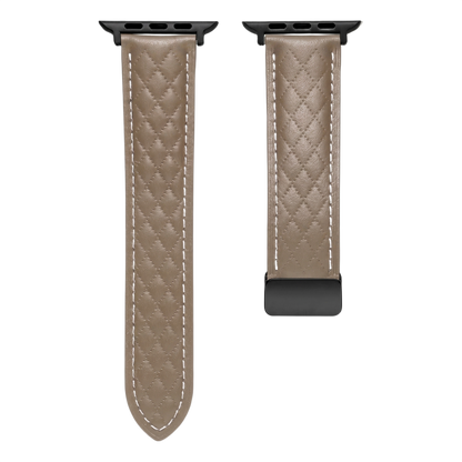 Textured Leather Watch Band MD-09