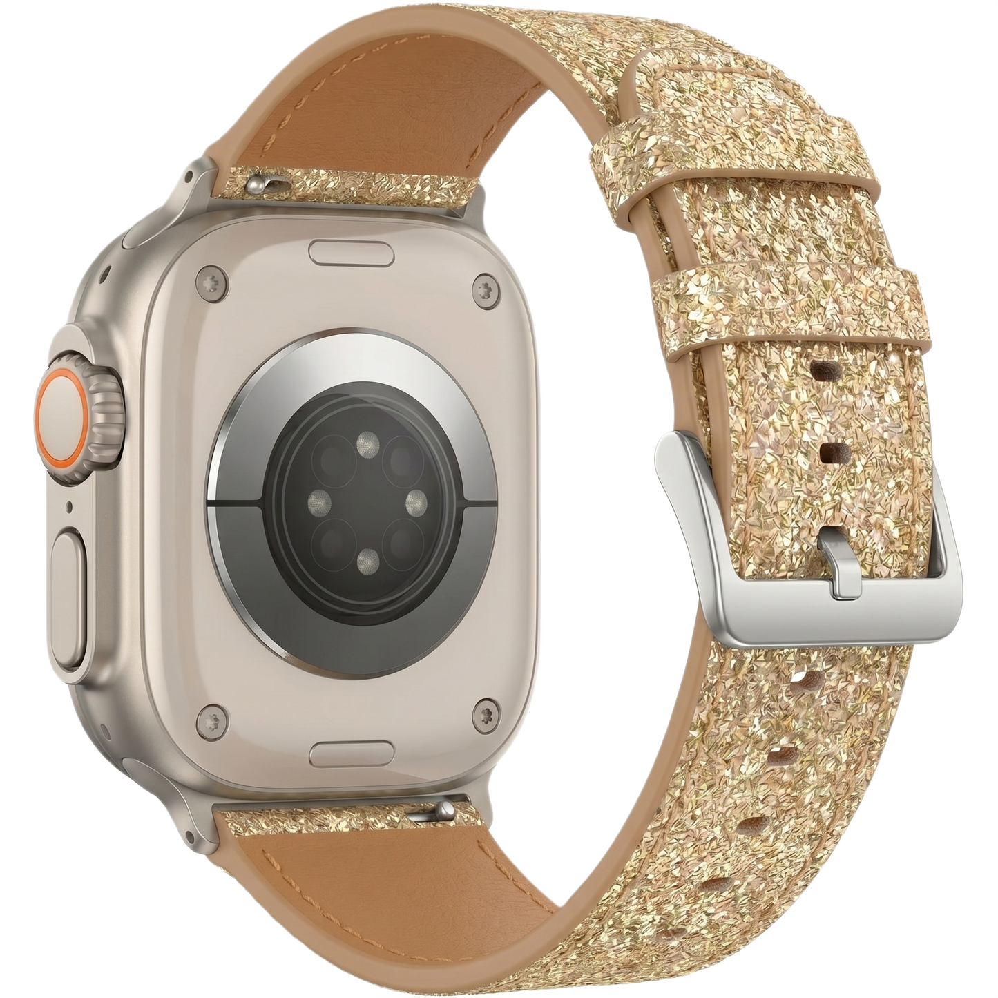 Glitter Watch Band with Buckle MD-10