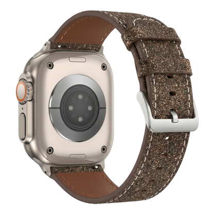 Shimmering glitter watch band with buckle for MD-10 by MOMO, showing the strap’s sparkly design and secure buckle fastening.