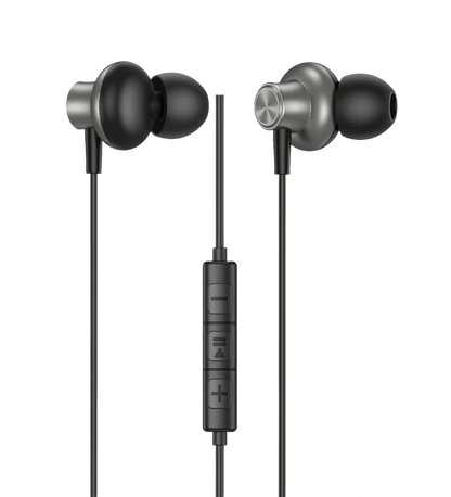 Wired In-Ear Earphones with Mic & Remote 022201