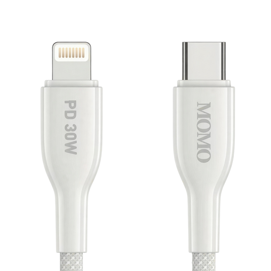30W USB-C to Lightning Braided Cable 2m 011017