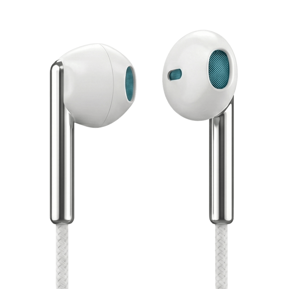 Wired Earphones with HD Sound & Braided Cable 022209