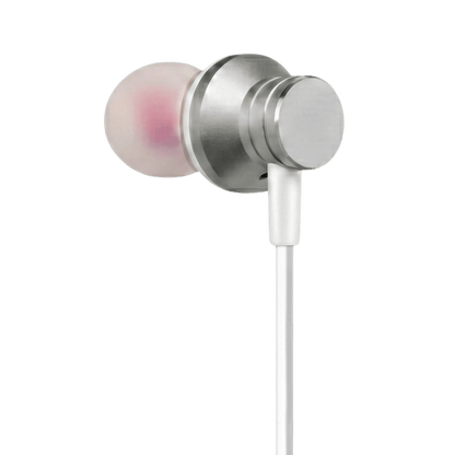 MOMO magnetic wired earphones with noise isolation, featuring sleek design and in-ear fit for immersive sound.