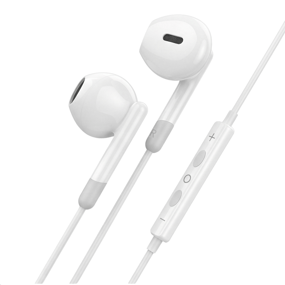 Wired Earphones with Noise-Isolating Mic 022207