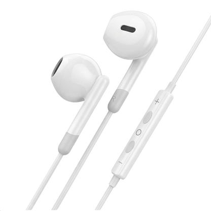 Wired Earphones with Noise-Isolating Mic 022207