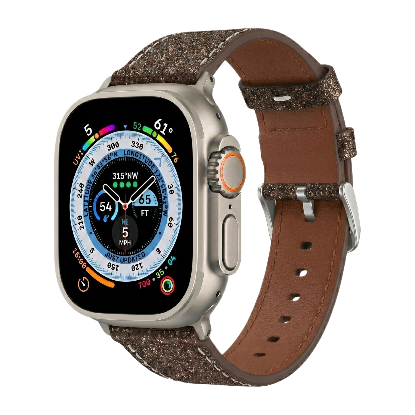 Glitter Watch Band with Buckle MD-10