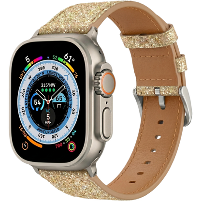 Glitter Watch Band with Buckle MD-10