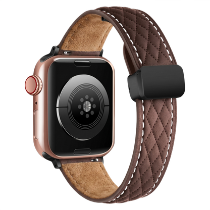 Textured Leather Watch Band MD-09