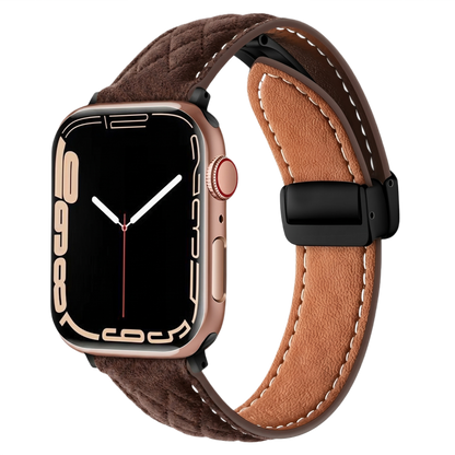Textured Leather Watch Band MD-09