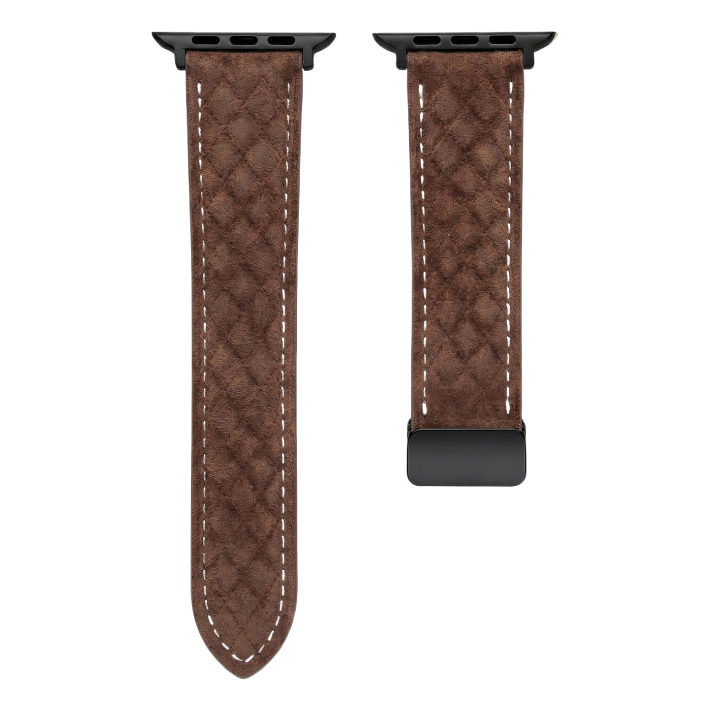 Textured Leather Watch Band MD-09