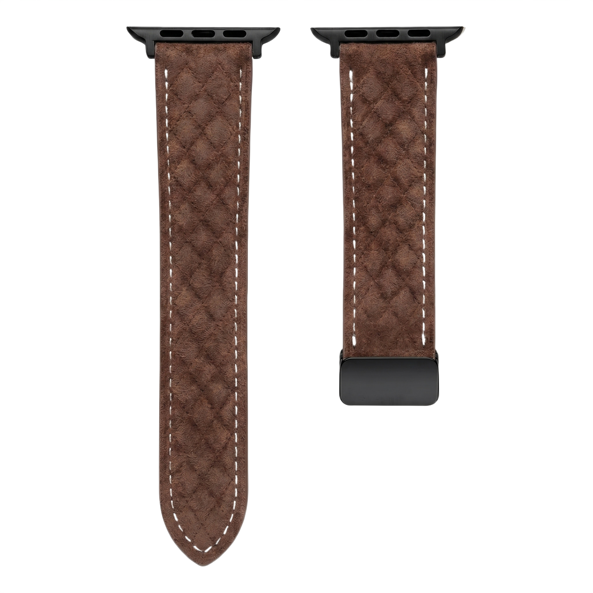 Textured Leather Watch Band MD-09