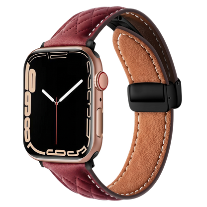Textured Leather Watch Band MD-09