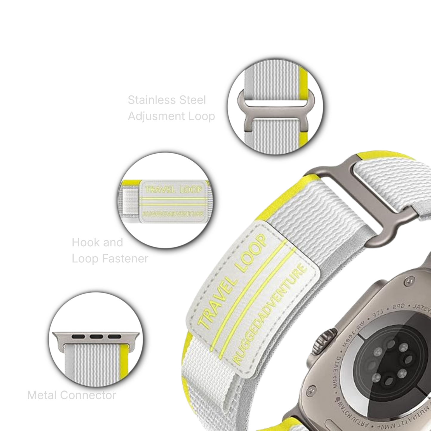 Travel Loop Nylon Apple Watch Band MD-11