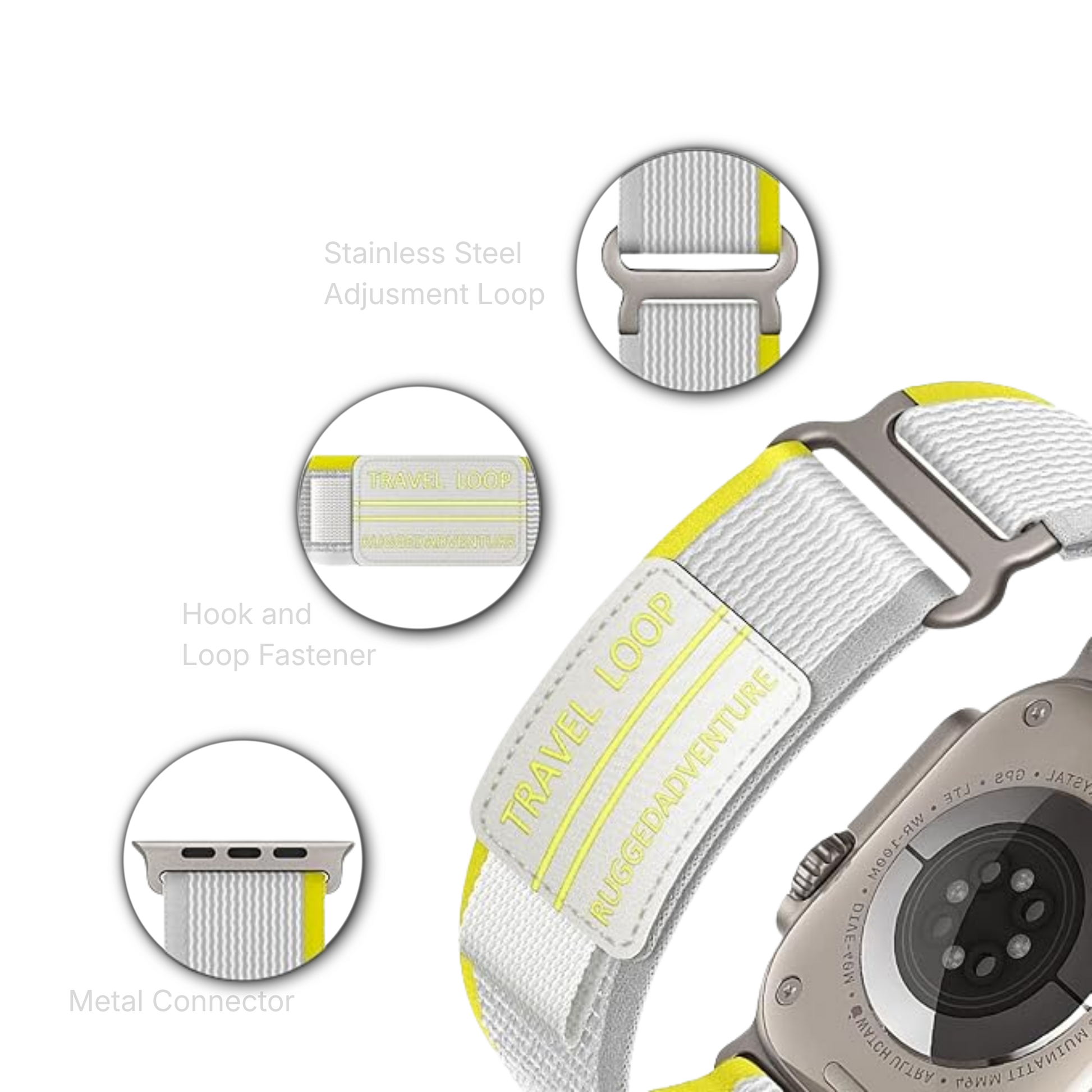 Travel Loop Nylon Apple Watch Band MD-11