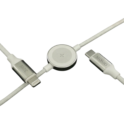 30W Magnetic USB-C to Lightning Cable 1.2m 011025