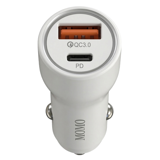 38W USB-A & USB-C PD Car Charger 055501