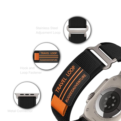 Travel Loop Nylon Apple Watch Band MD-11
